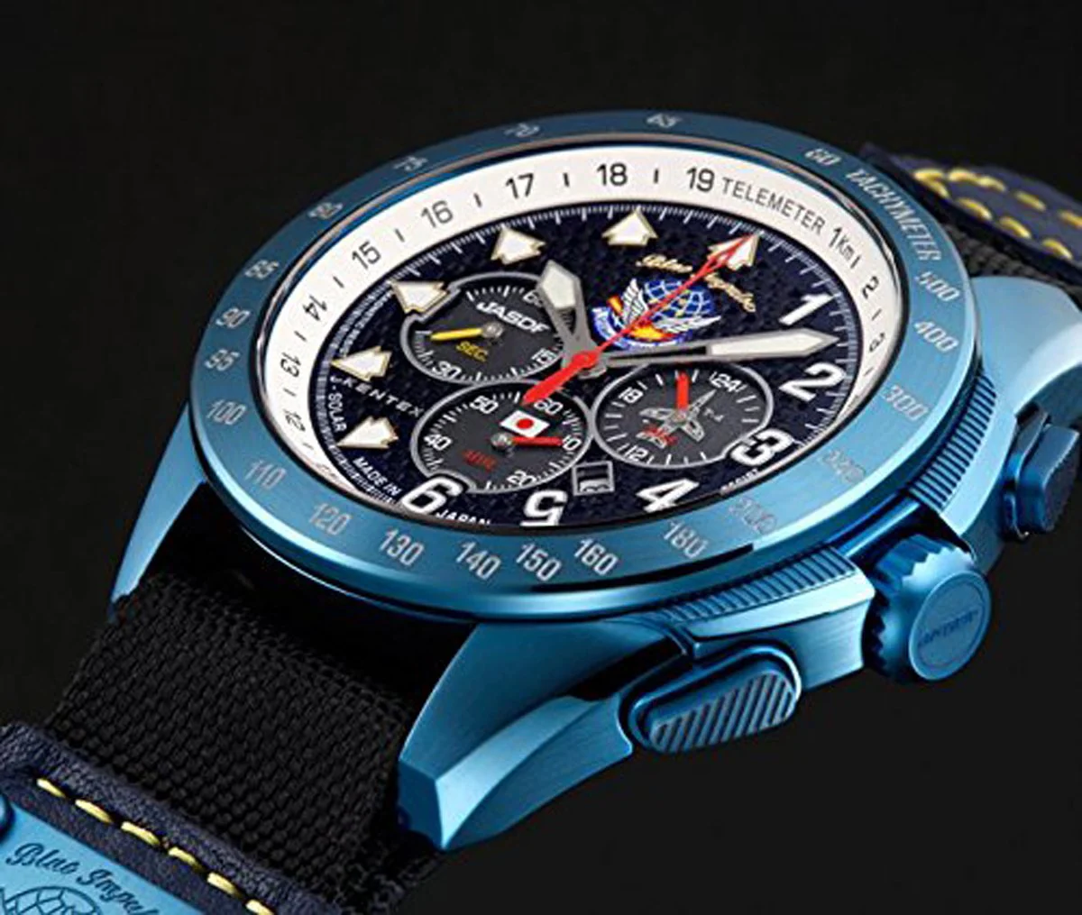 KENTEX S720M-02 Solar Chronograph Men's Watch - Image 3