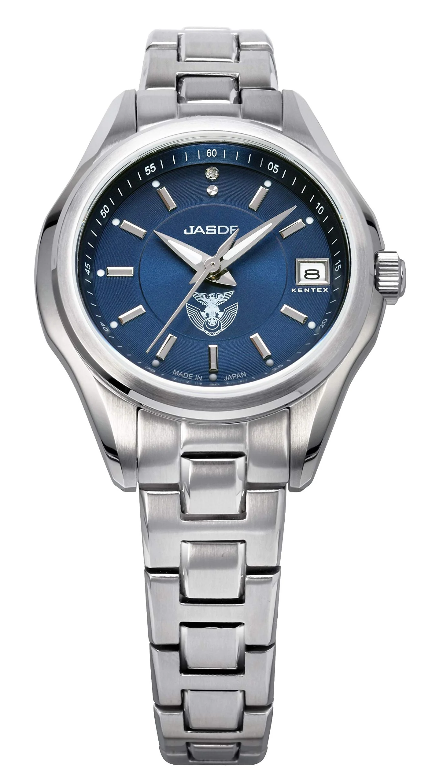 KENTEX S789L-02 Diamond 1P Blue Dial Watch