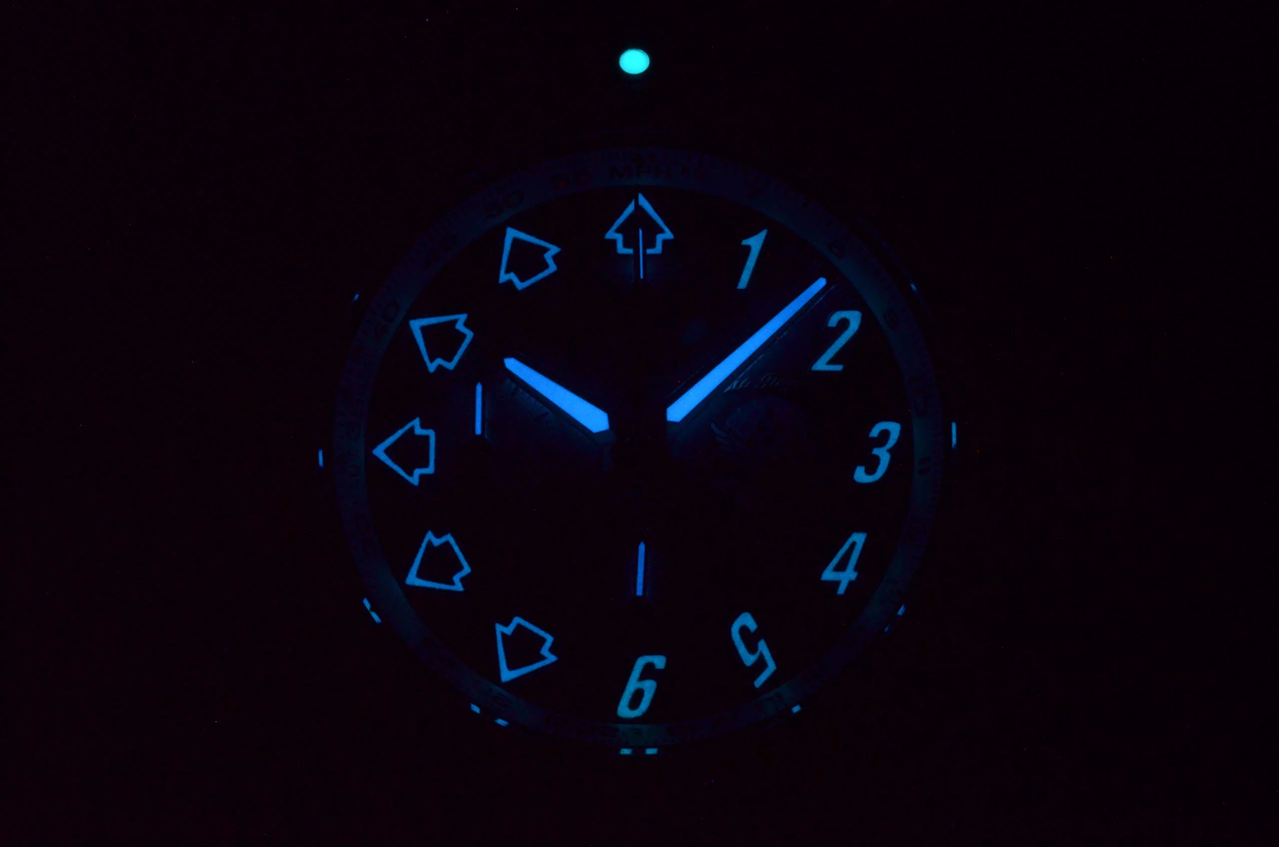 KENTEX S793M-01 Blue Impulse Chronograph Men's Watch - Image 6