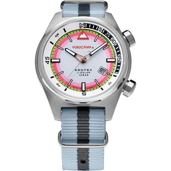 Kentex S795M-04 Stylish Collaboration Watch Comfortable Fit 10-19cm Wrist Size Durable Design Perfect for Outdoor