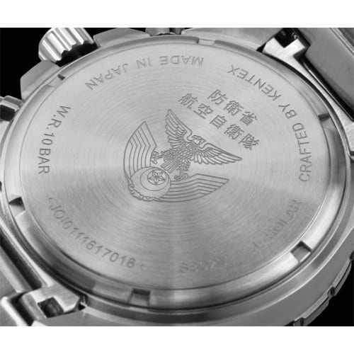 KENTEX S802M 01 JSDF Solar Pro Watch with Stainless Steel Bracelet, 41mm Water Resistance, and Durable Design for Everyday Wear - Image 5