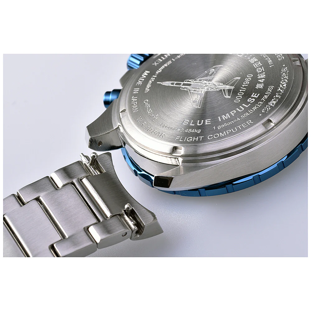 KENTEX S802M 03 Blue Impulse Solar Pro Limited Edition of 1960 Dark Blue with Solar Power, Durable Design, and Authentic Craftsmanship - Image 4