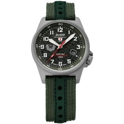 Kentex S815M-01 Japanese Solar Titanium Military Watch Men's Nylon Strap Lightweight Durable Water Resistant - Image 3