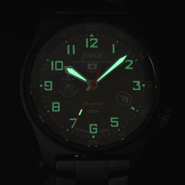 Kentex S815M-03 Japanese Military Design Titanium Solar Men's Watch Nylon Strap Water Resistant Lightweight - Image 5