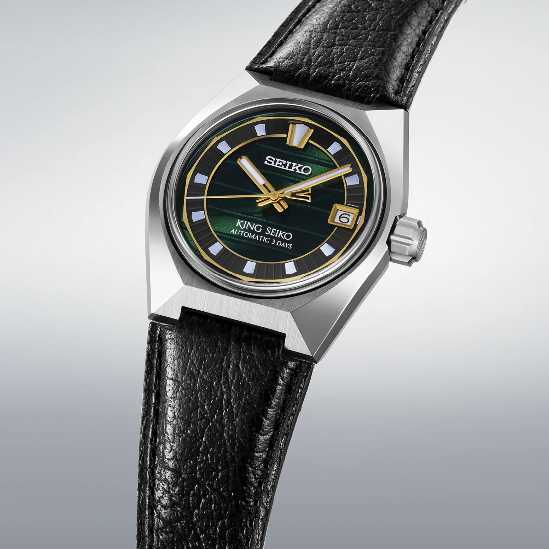 King Seiko SDKV015/SLA095 VANAC analog Automatic mechanical Leather strap watch 2026.1 release - Image 3