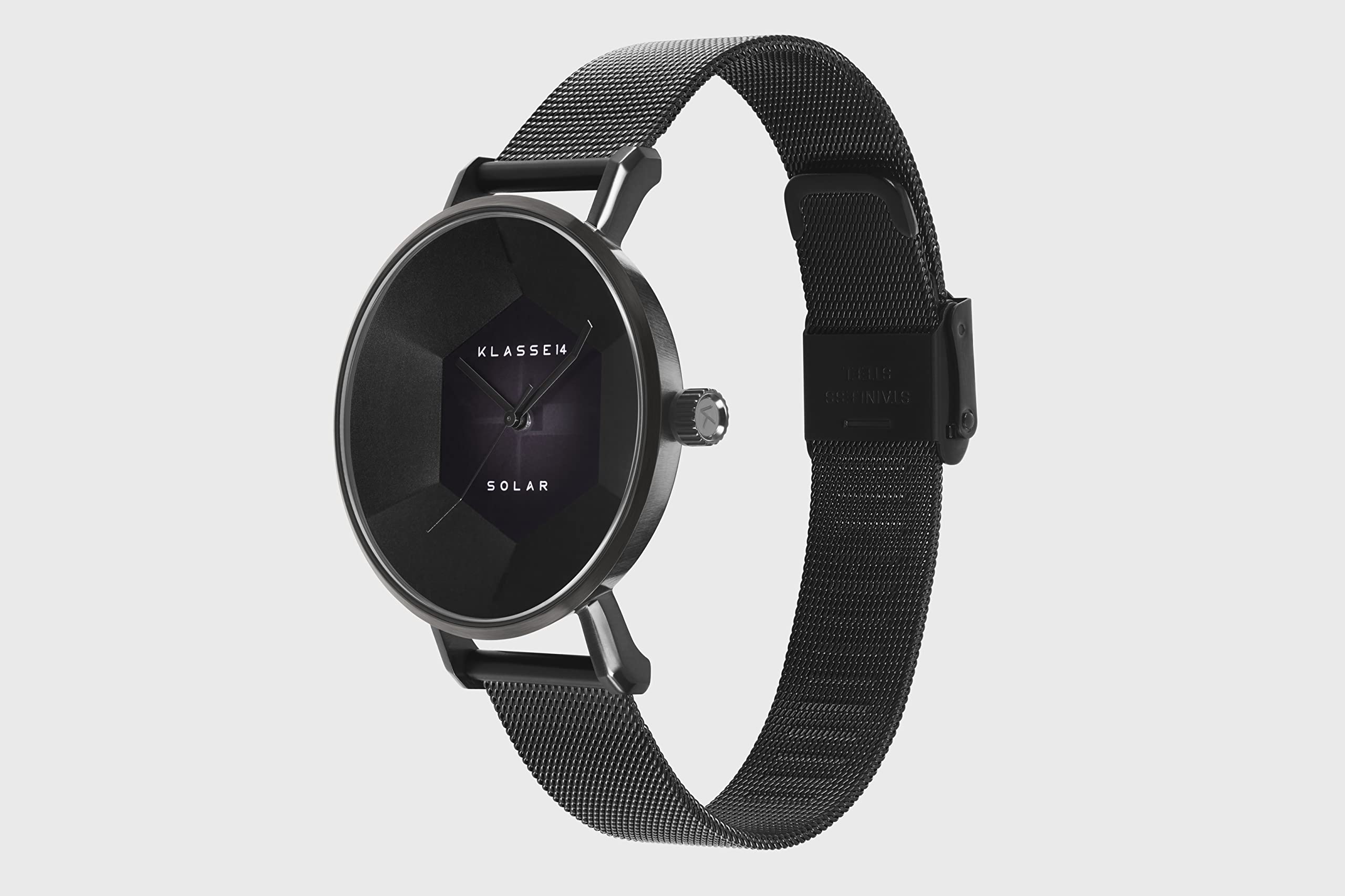 KLASSE14 Volare Solar WVS22BK002M Black Mesh Watch - Image 3