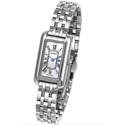 L CREA LC2501-SS5L Elegant Women's Watch Stainless Steel Case Water Resistant Quartz Movement