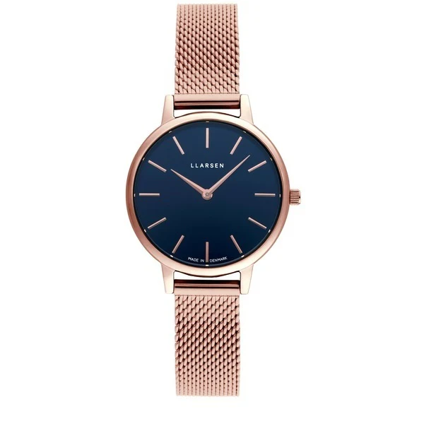 LARS LARSEN LL146RDRM Men's Round Stainless Steel Watch