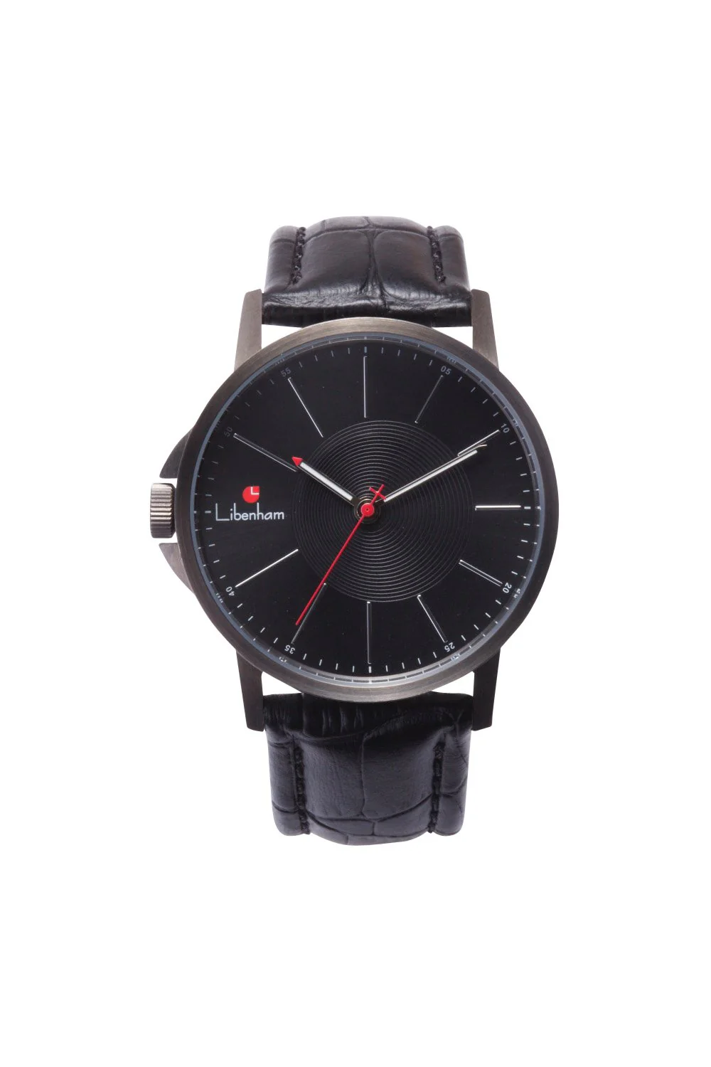 LIBENHAM LH90060-01 Automatic Black Dial Men's Watch