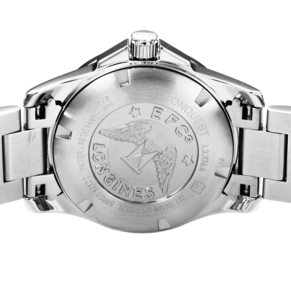 LONGINES Conquest 2-Year Warranty White L3.376.4.87.6 | Swiss Made Luxury Watch | Parallel Import - Image 5