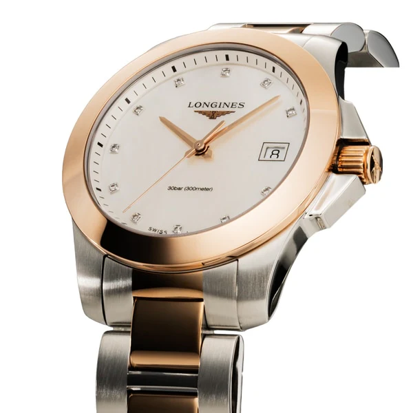 LONGINES Conquest 2-Year Warranty White L3.377.3.88.7 - Swiss Luxury Watch for Men - Image 2