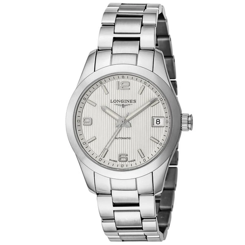 Longines Conquest Classic Silver Wristwatch Parallel Import L2.385.4.76.6