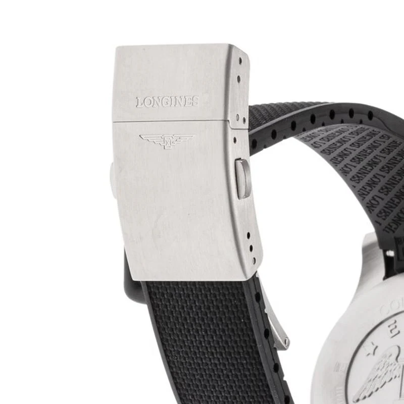 Longines L3.716.4.56.9 Conquest V.H.P. Quartz Men's Black Watch - Image 5