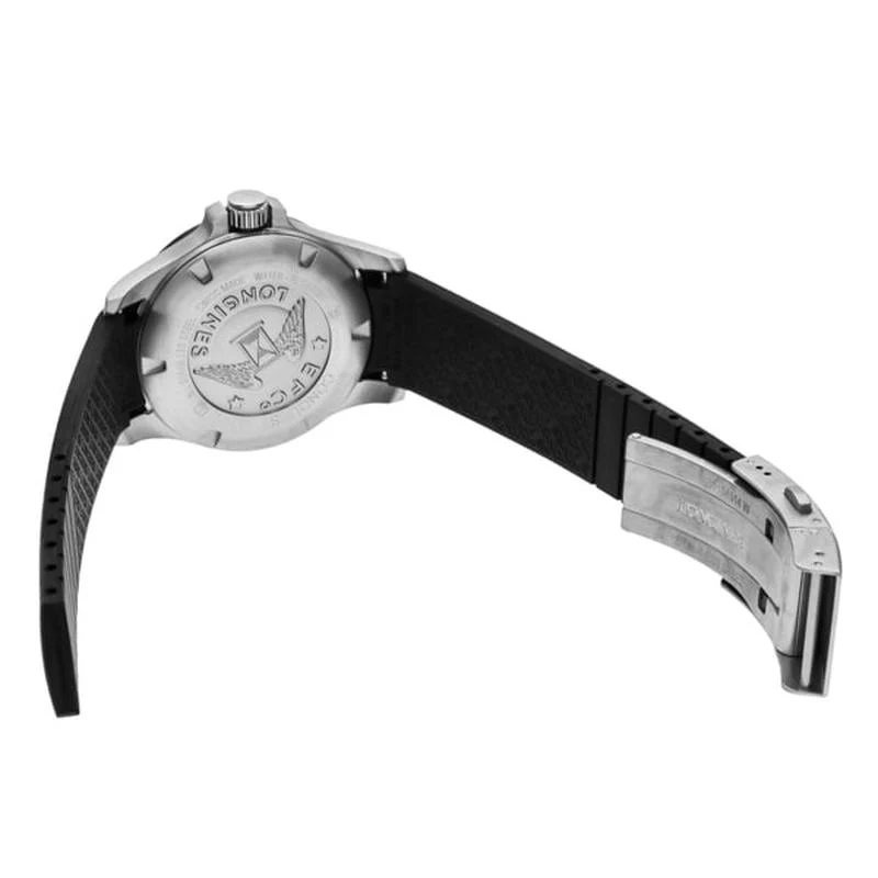 Longines L3.719.4.56.9 Conquest V.H.P. Quartz Men's Black Watch - Image 4
