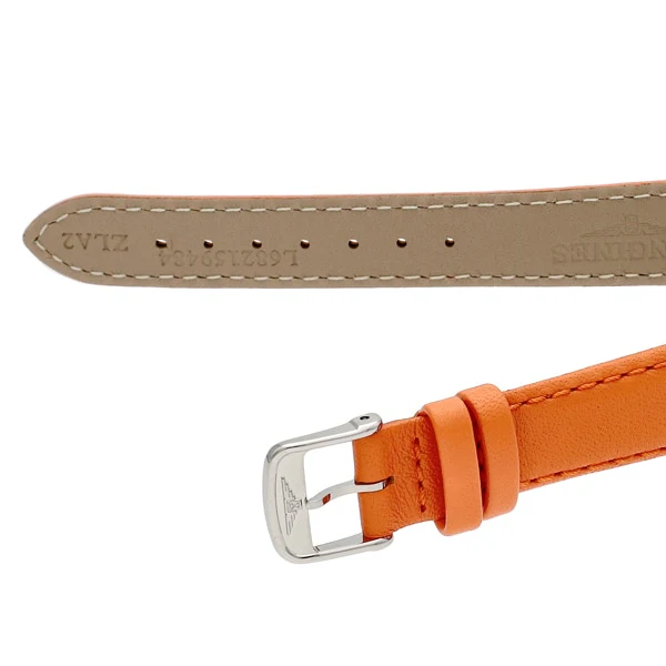 LONGINES Dolcevita 2-Year Warranty White Dial with Orange Strap L5.255.4.11.8 [Parallel Import] - Swiss Luxury Watch - Image 7