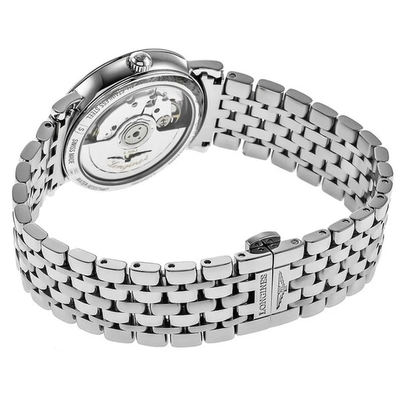 Longines Elegant Silver Wrist Watch Parallel Import with 2-year Warranty L4.809.4.77.6 - Image 4
