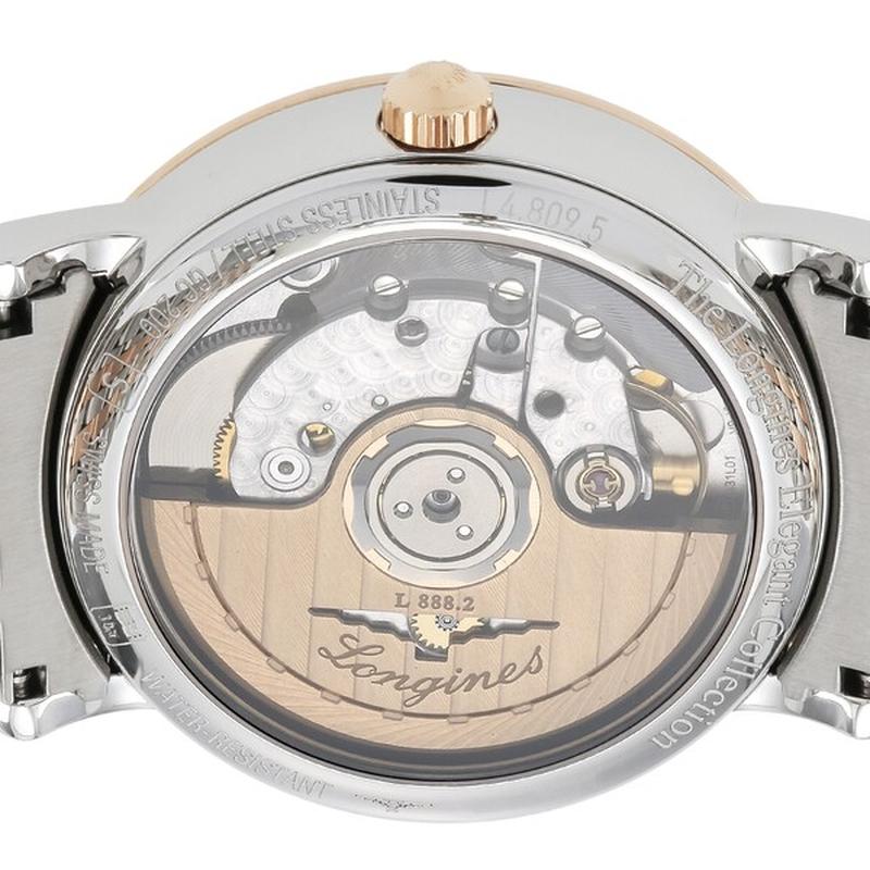 Longines Elegant White Parallel Imported Watch with 2 Year Warranty L4.809.5.11.7 - Image 4