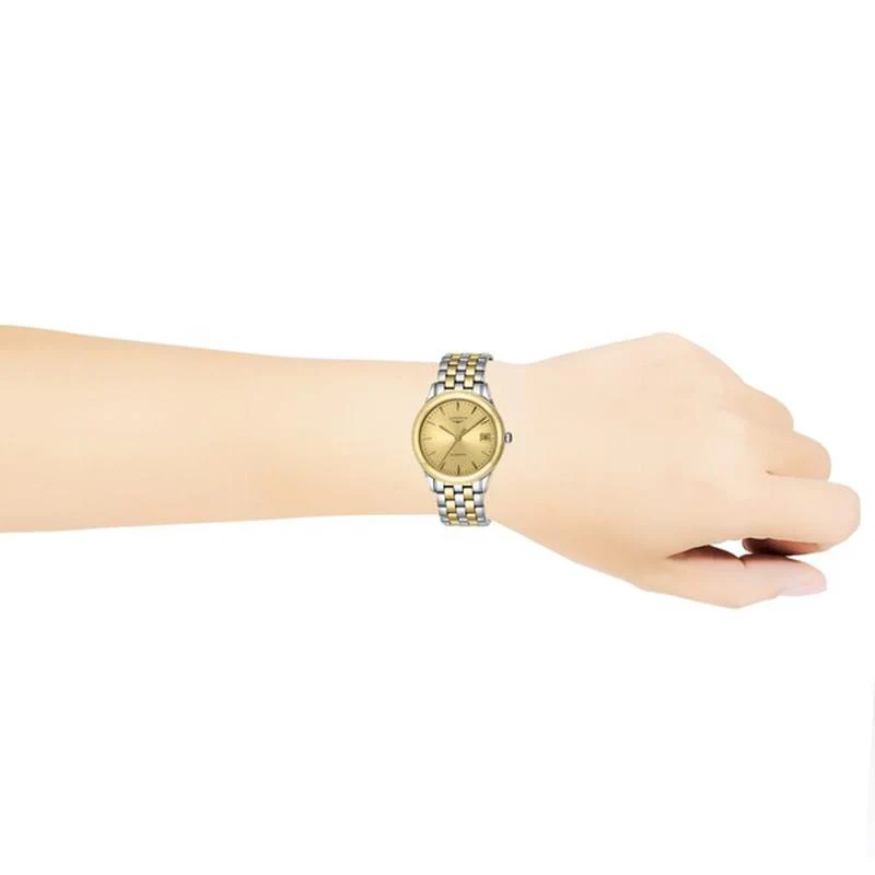 Longines L4.774.3.32.7 Flagship Quartz Ladies Stainless Steel 30mm Watch - Image 2