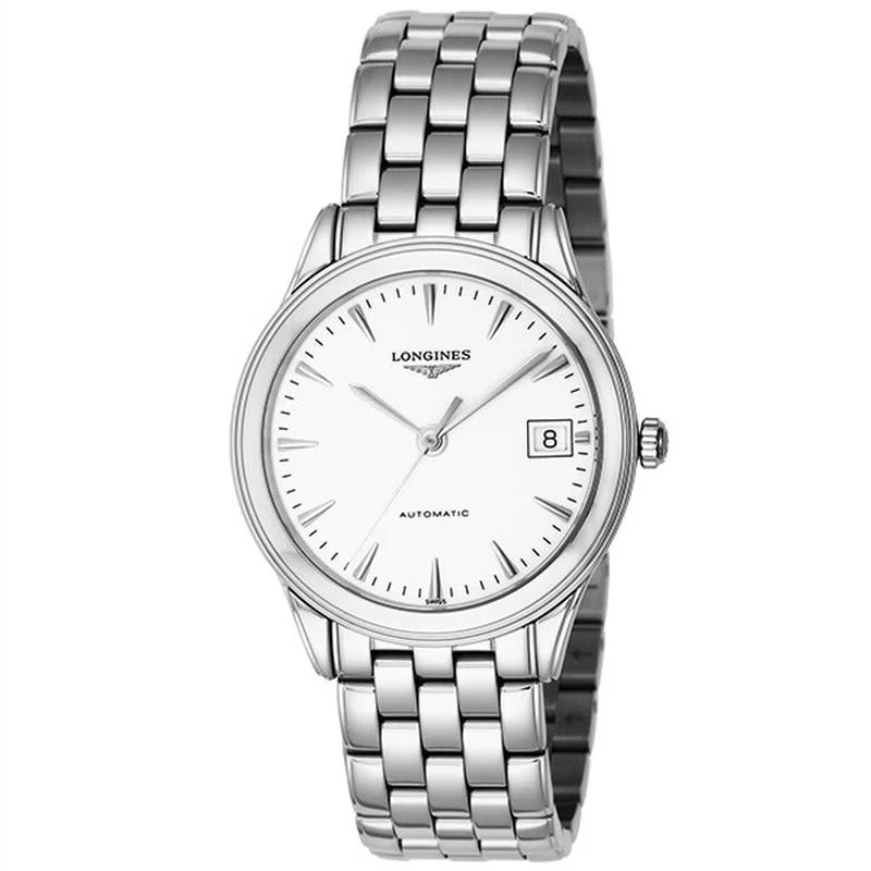 Longines Flagship White Watch Parallel Import with 2-Year Warranty L4.774.4.12.6