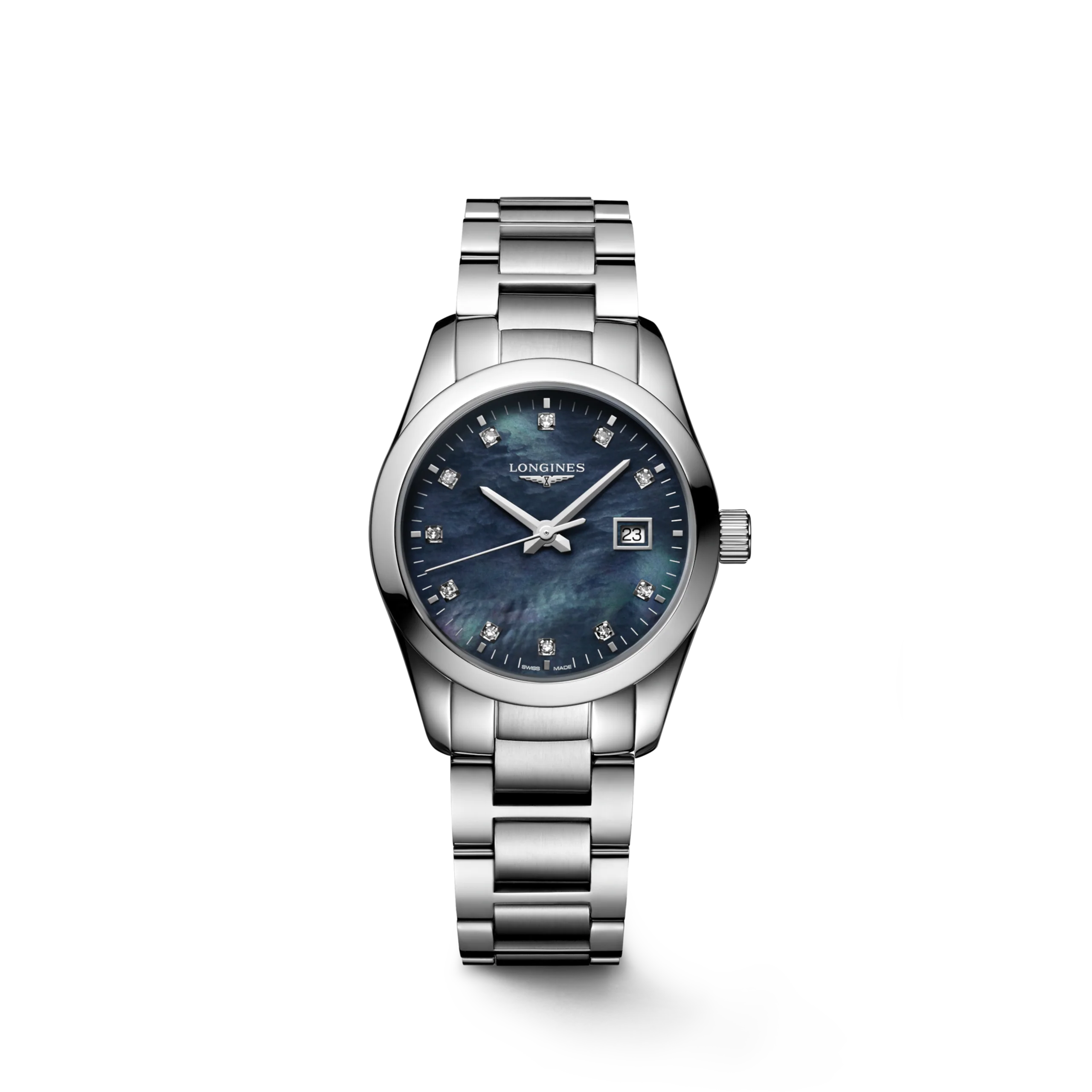 Longines L2.286.4.88.6 Conquest Automatic Women's Stainless Steel 30mm Watch