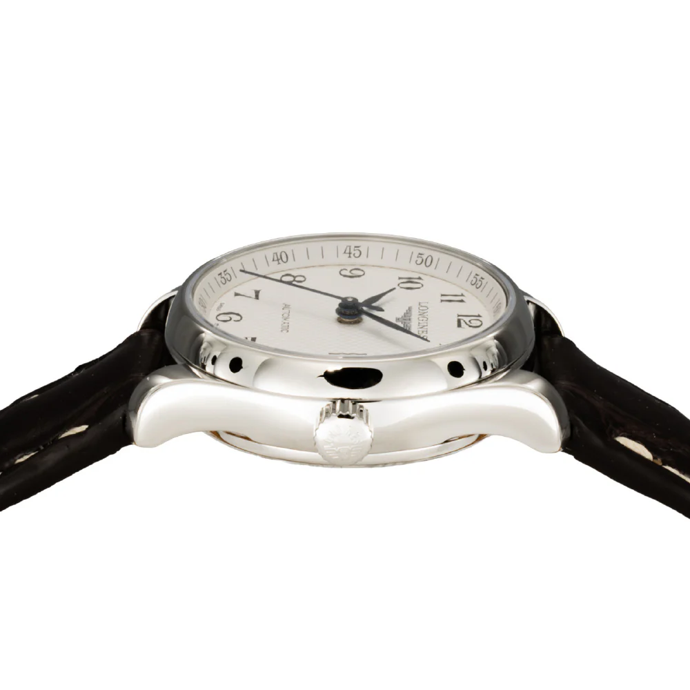 LONGINES L2.128.4.78.3 Master Collection 5-Year Warranty Silver Stainless Steel Elegant Design - Image 4