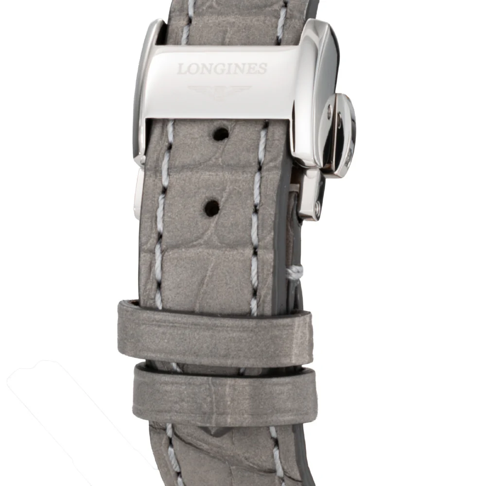 LONGINES L2.142.4.66.2 Elegant Design Grey Dial 5-Year Warranty Swiss Automatic Movement Stylish Timepiece - Image 6
