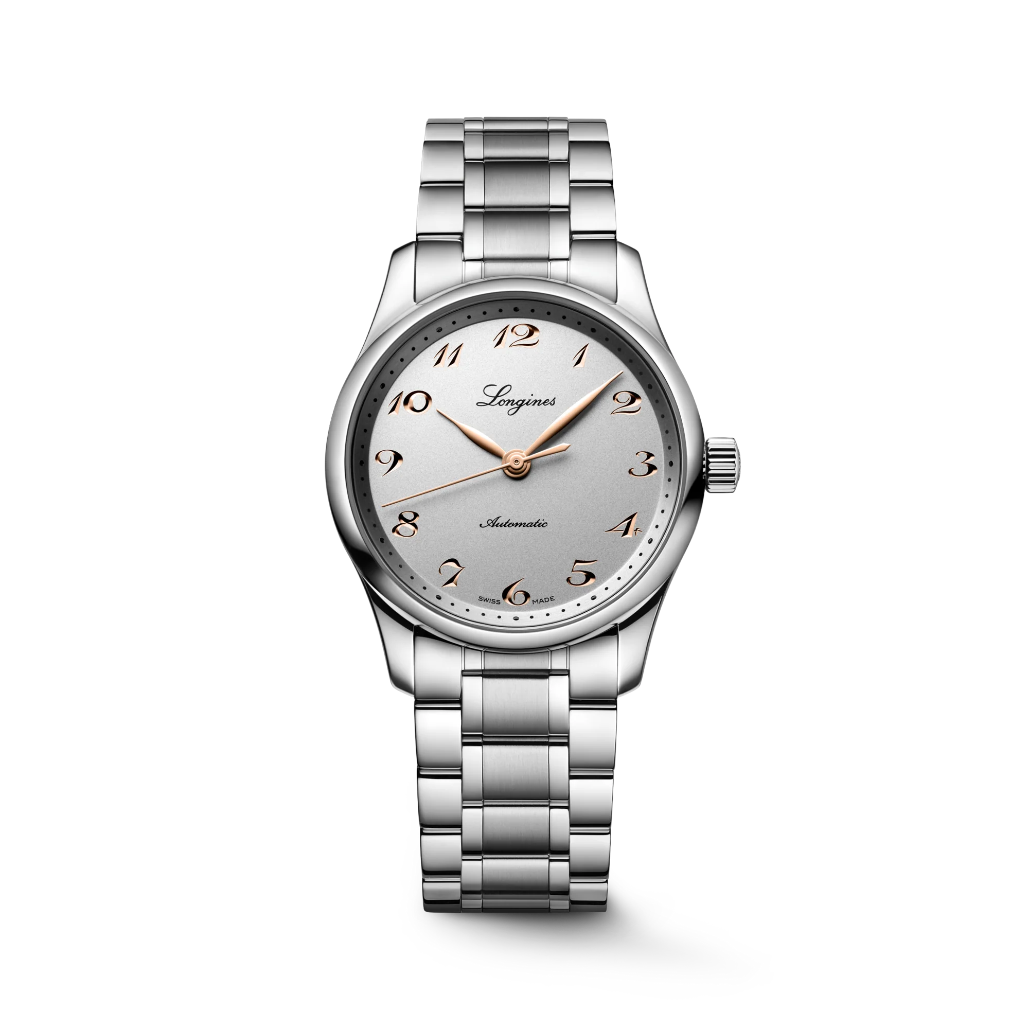 LONGINES L2.357.4.70.6 Elegant Automatic Movement Sapphire Crystal Stainless Steel Case Water Resistant
