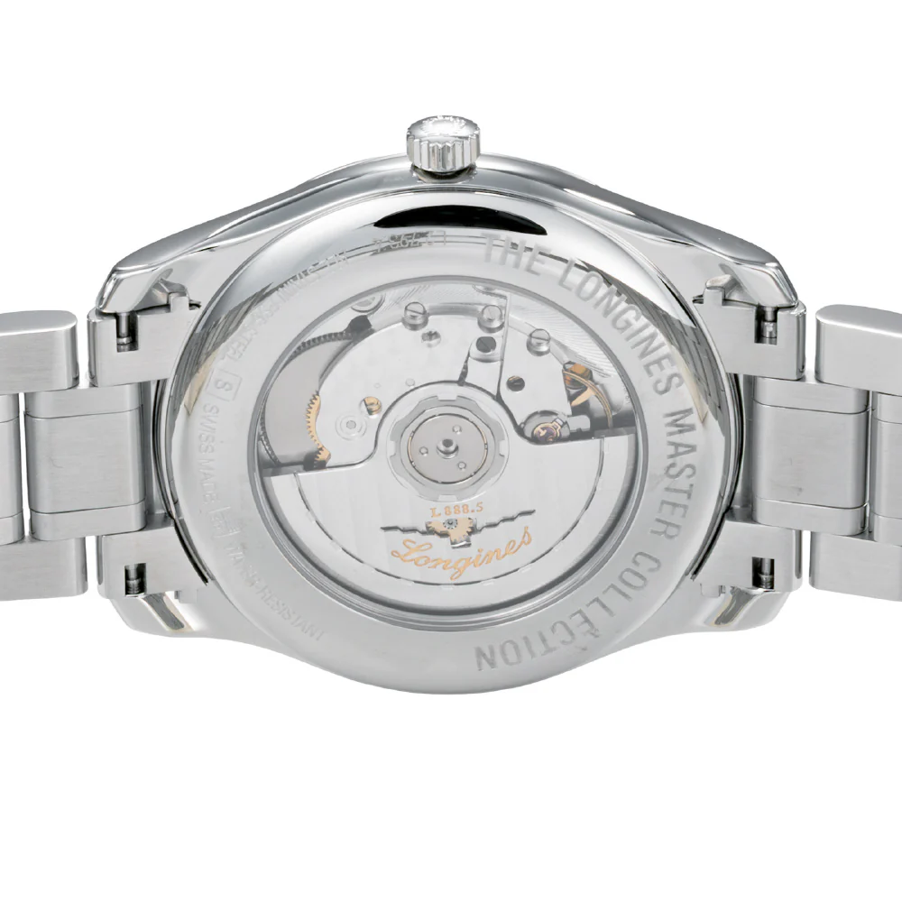 LONGINES L2.793.4.96.6 Master Collection 5-Year Warranty Silver Stainless Steel Automatic Watch - Image 5