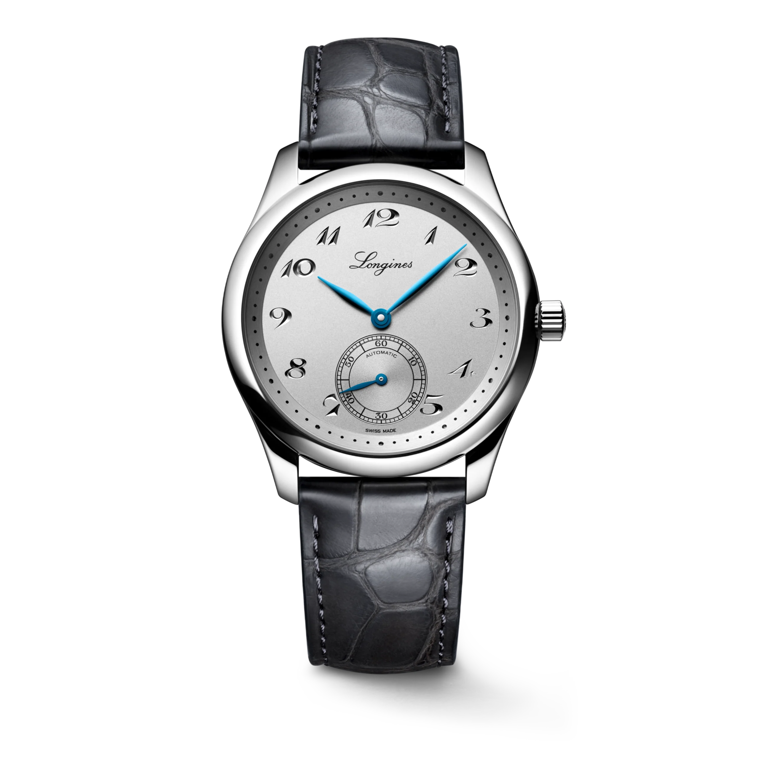 LONGINES L2.843.4.73.2 Elegant Automatic Movement Sapphire Crystal Water Resistant 30m Classic Design