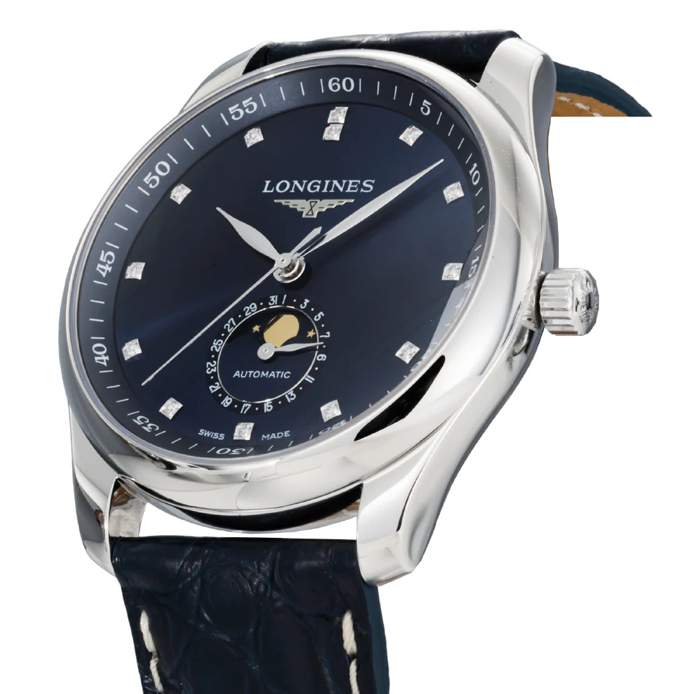 LONGINES L2.909.4.97.0 Master Collection Blue 5-Year Warranty Swiss Automatic Elegant Design - Image 2