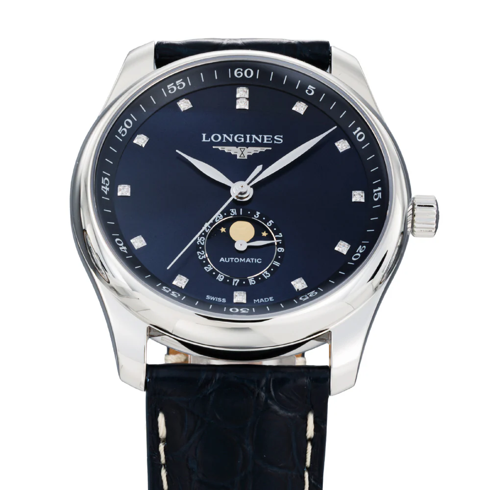 LONGINES L2.909.4.97.0 Master Collection Blue 5-Year Warranty Swiss Automatic Elegant Design - Image 3