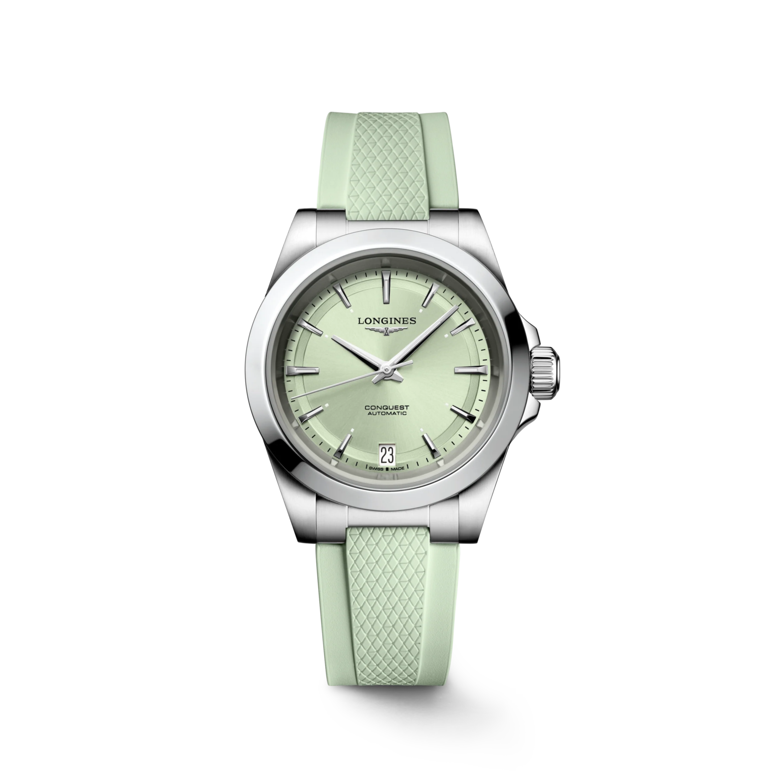 Longines L3.430.4.02.9 Conquest Automatic Women's Stainless Steel 34mm Watch