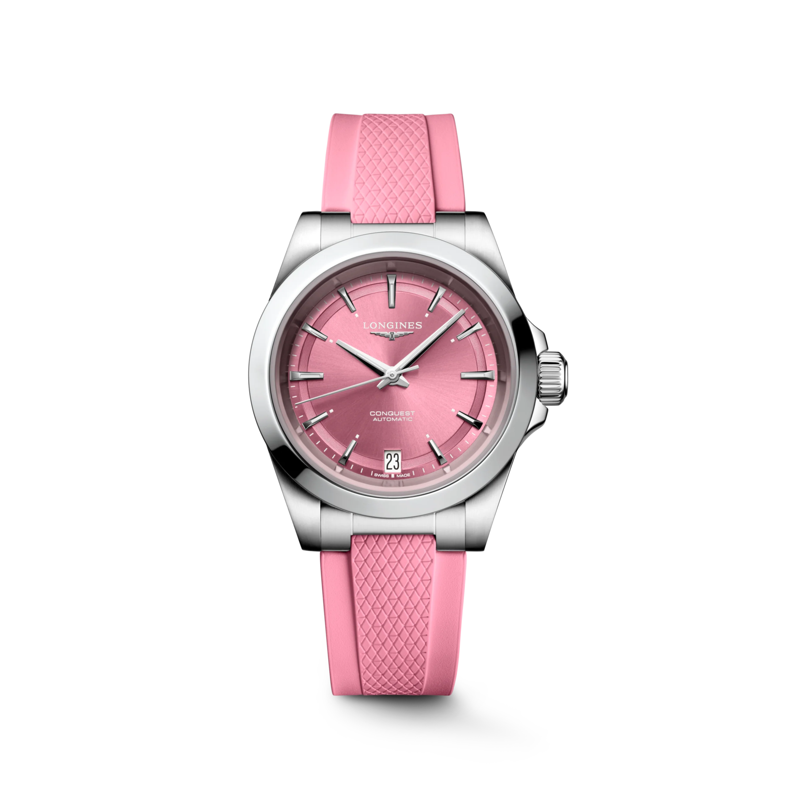 Longines L3.430.4.99.9 Conquest Automatic Women's Stainless Steel 34mm Watch