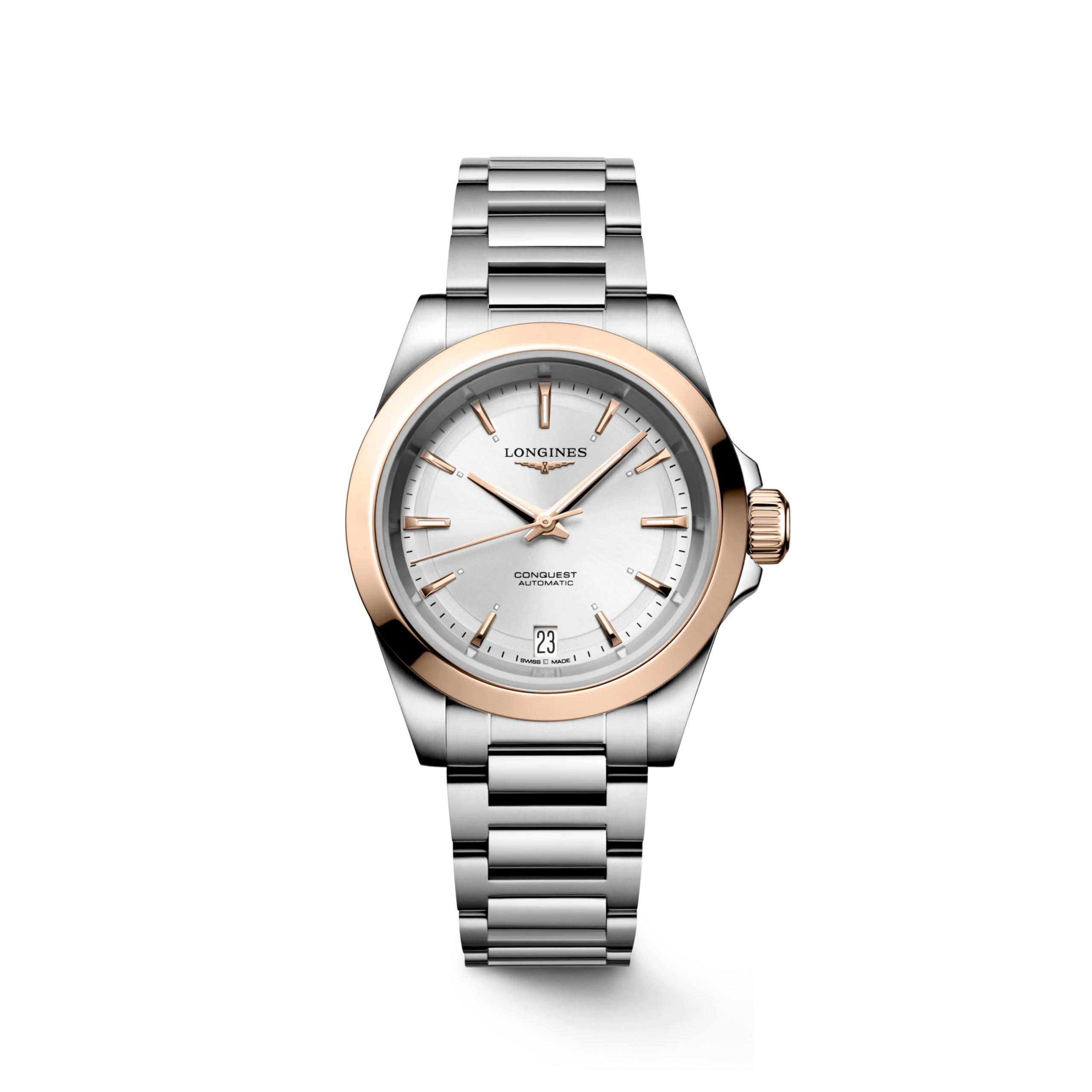 Longines L3.430.5.72.6 Conquest Automatic Women's Two-Tone Gold & Steel 34mm Watch