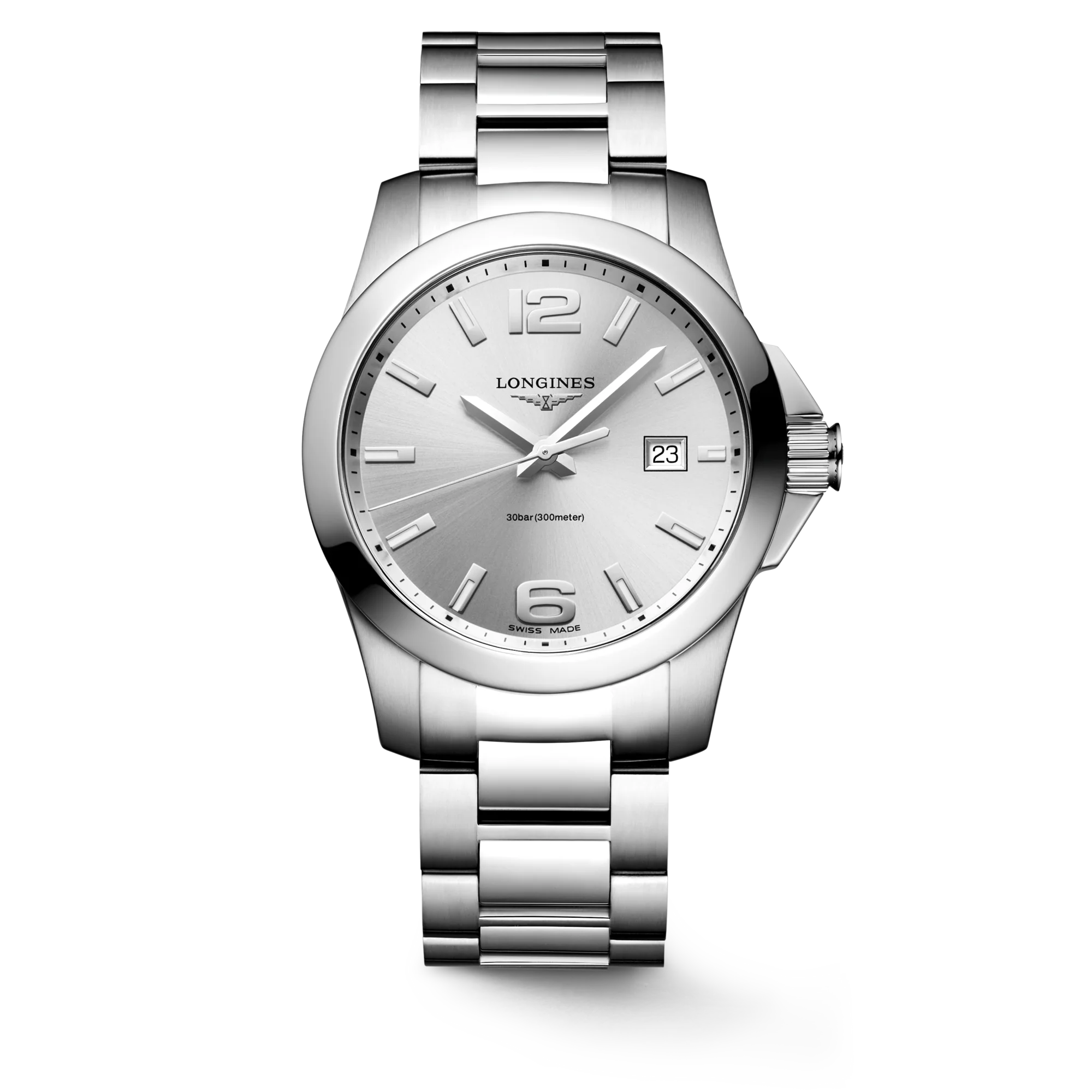 LONGINES Conquest L3.460.4.18.6 Quartz 34mm Ladies Watch - Image 3