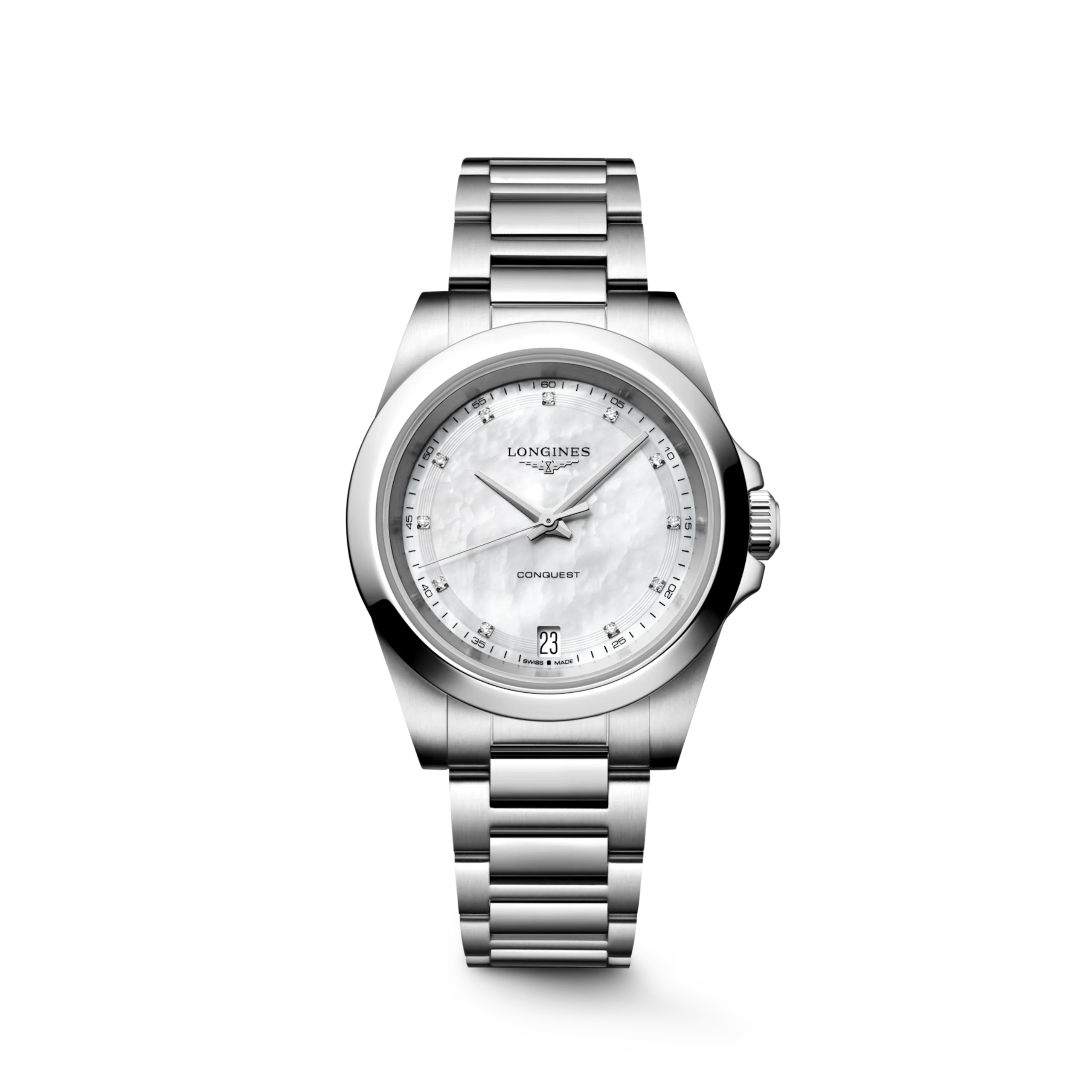 LONGINES Conquest L3.460.4.87.6 Quartz 34mm Ladies Watch