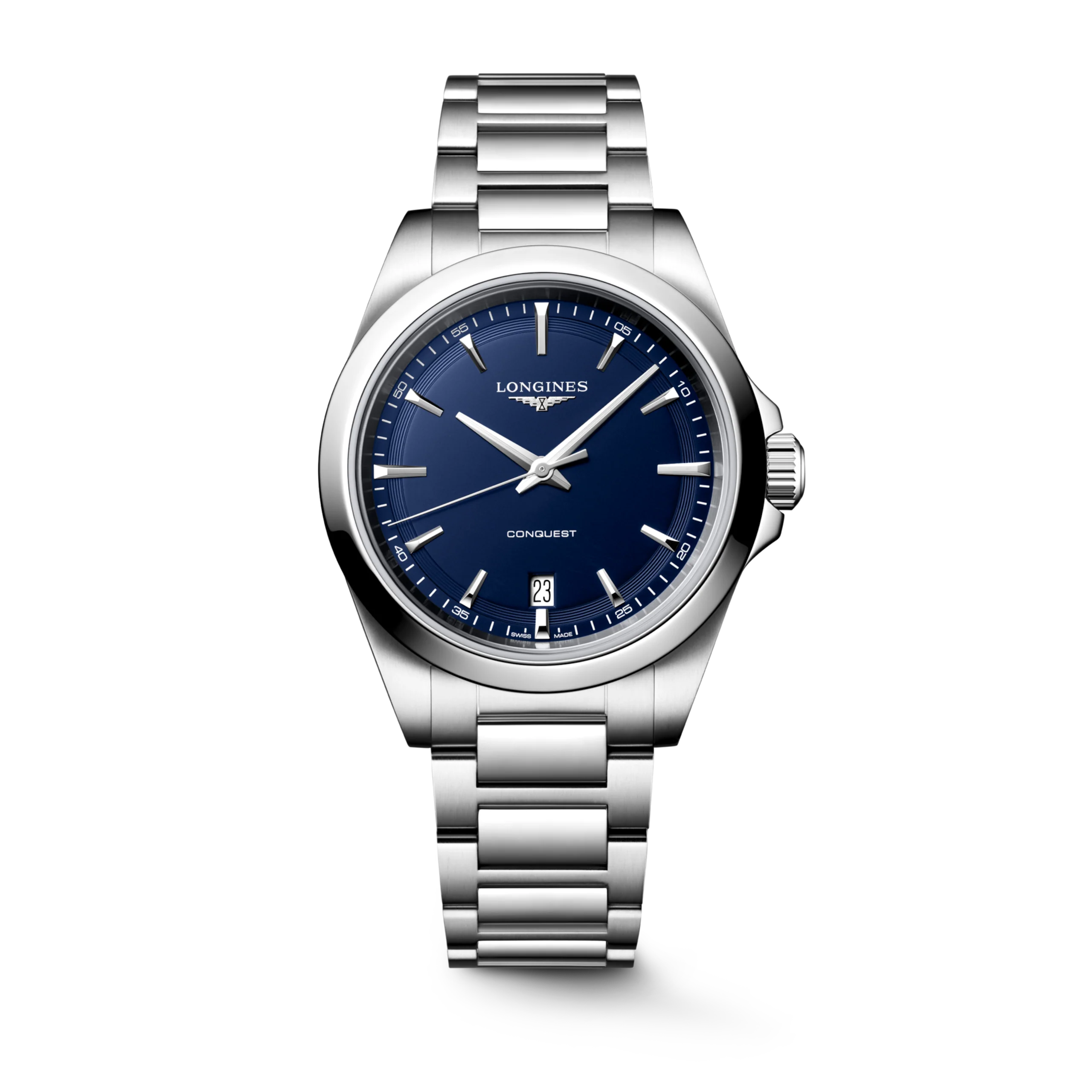 LONGINES Conquest L3.750.4.92.6 Quartz 38mm Men Unisex Watch
