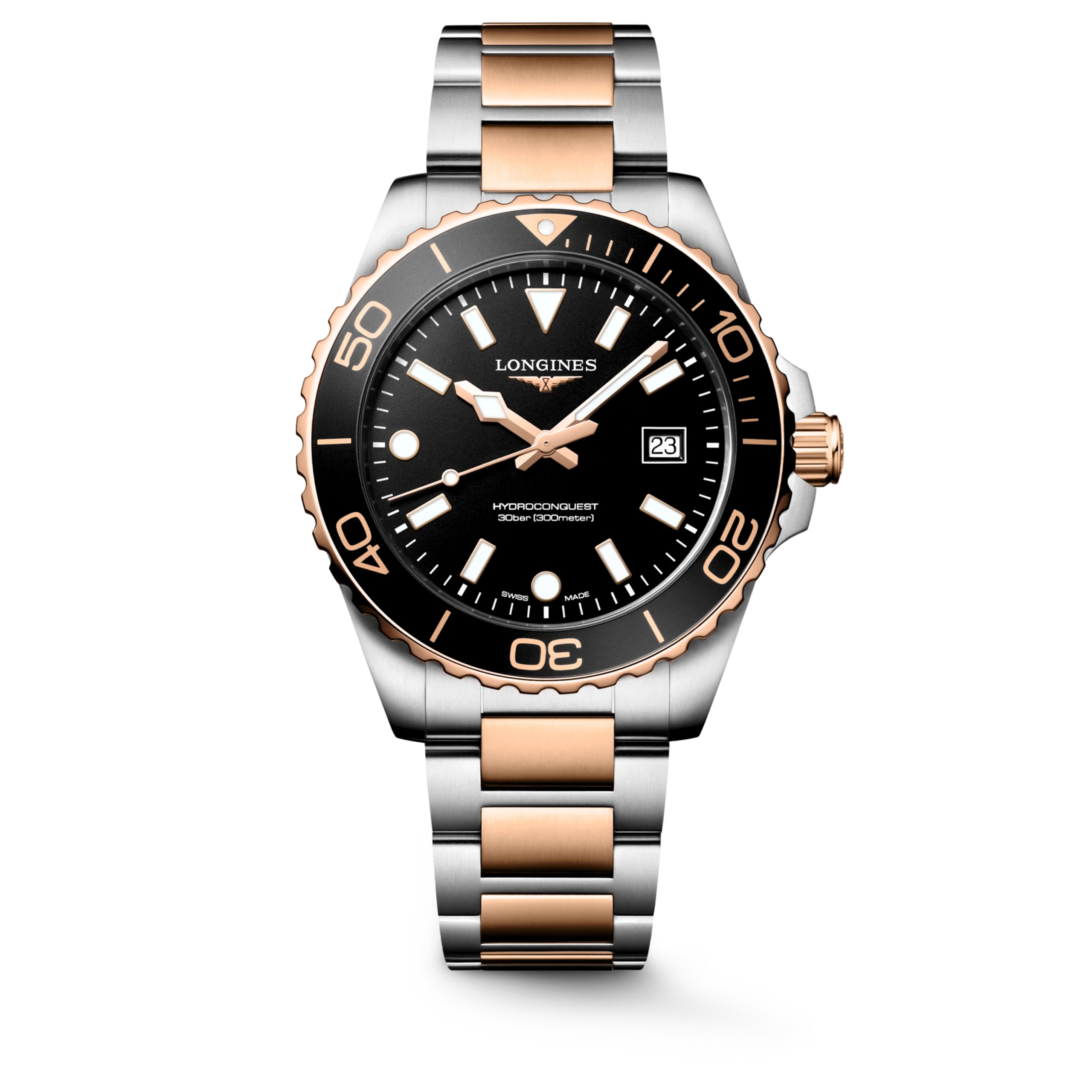 LONGINES HydroConquest L3.769.3.58.7 Quartz 42mm Men's Watch - Image 2