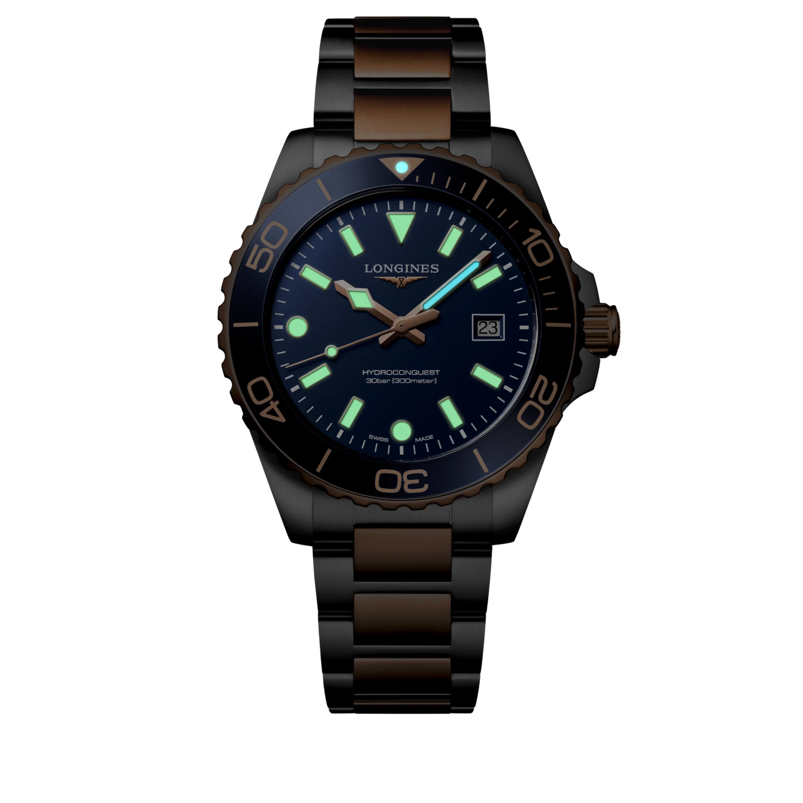 LONGINES HydroConquest L3.769.3.98.7 Quartz 42mm Men’s Unisex Watch