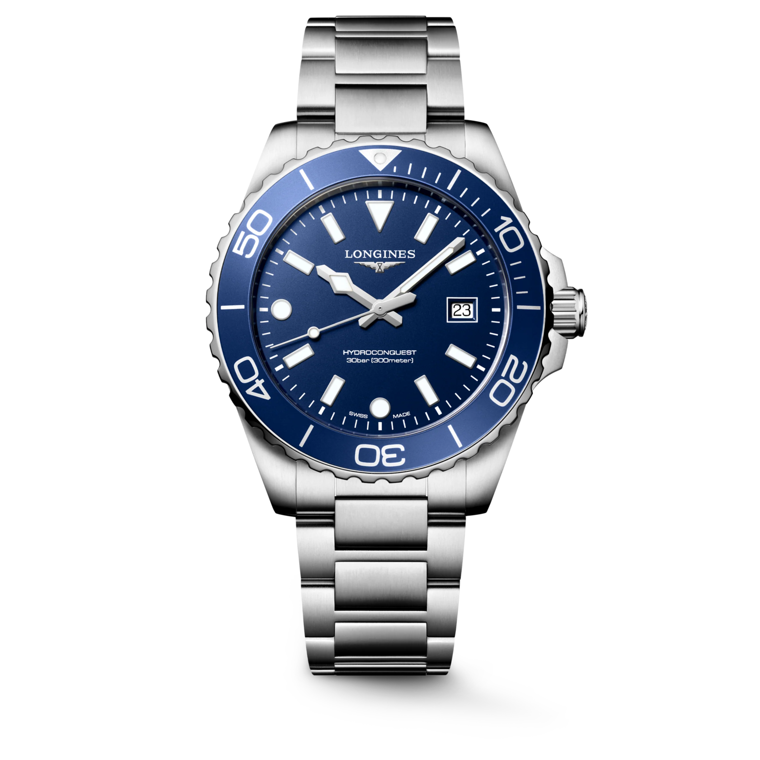 LONGINES HydroConquest L3.769.4.96.6 Quartz 42mm Men’s Unisex Watch - Image 2