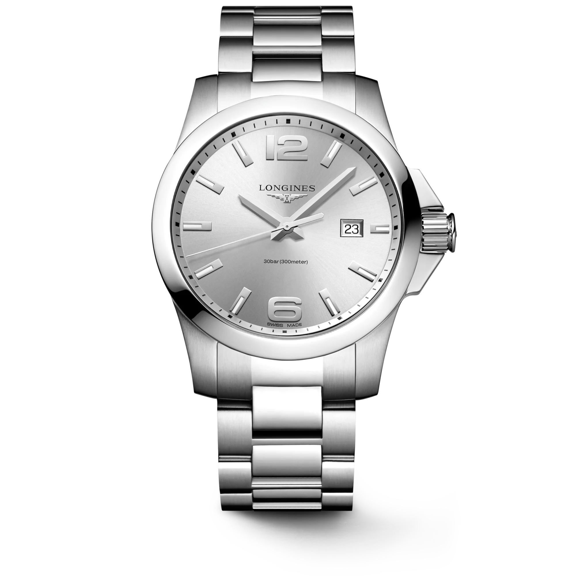 LONGINES Conquest L3.860.4.52.6 Quartz 41mm Men Unisex Watch - Image 5