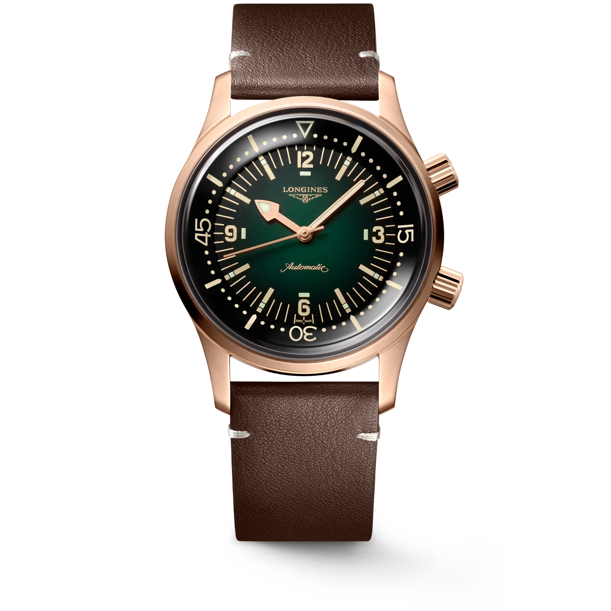 LONGINES L3.774.1.50.2 Elegant Automatic Movement Stainless Steel Case Sapphire Crystal Water Resistant