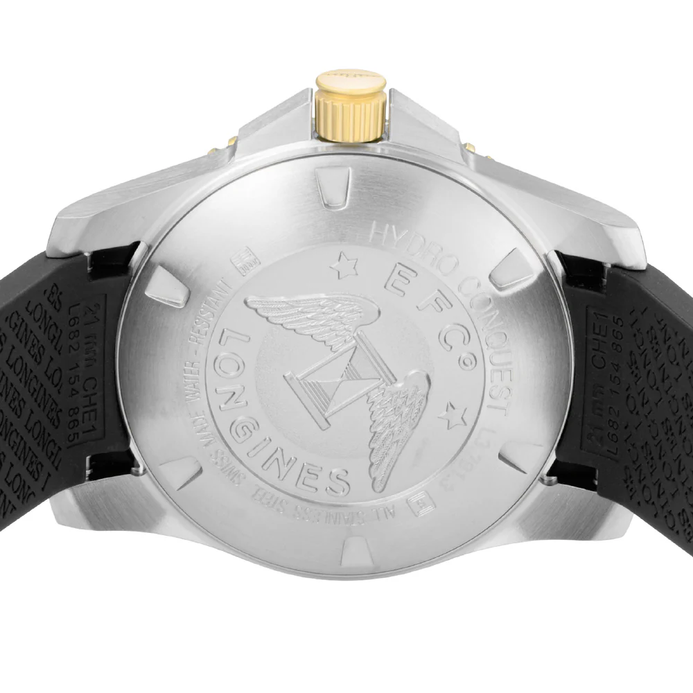 LONGINES L3.781.3.56.9 Hydro Conquest 5-Year Warranty Black Dial Swiss Automatic Water Resistant - Image 5