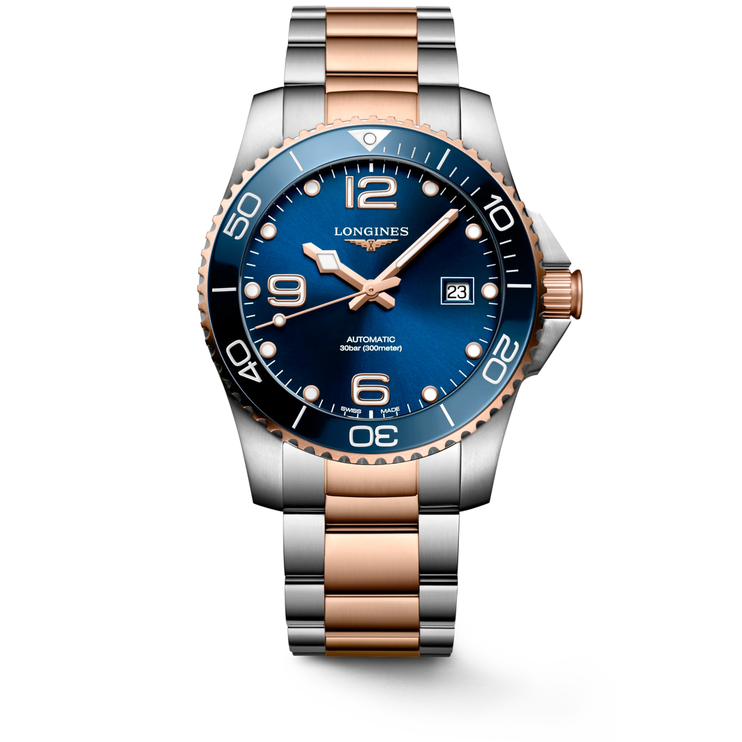 LONGINES L3.781.3.98.7 Elegant Automatic Movement Sapphire Crystal Stainless Steel Water Resistant