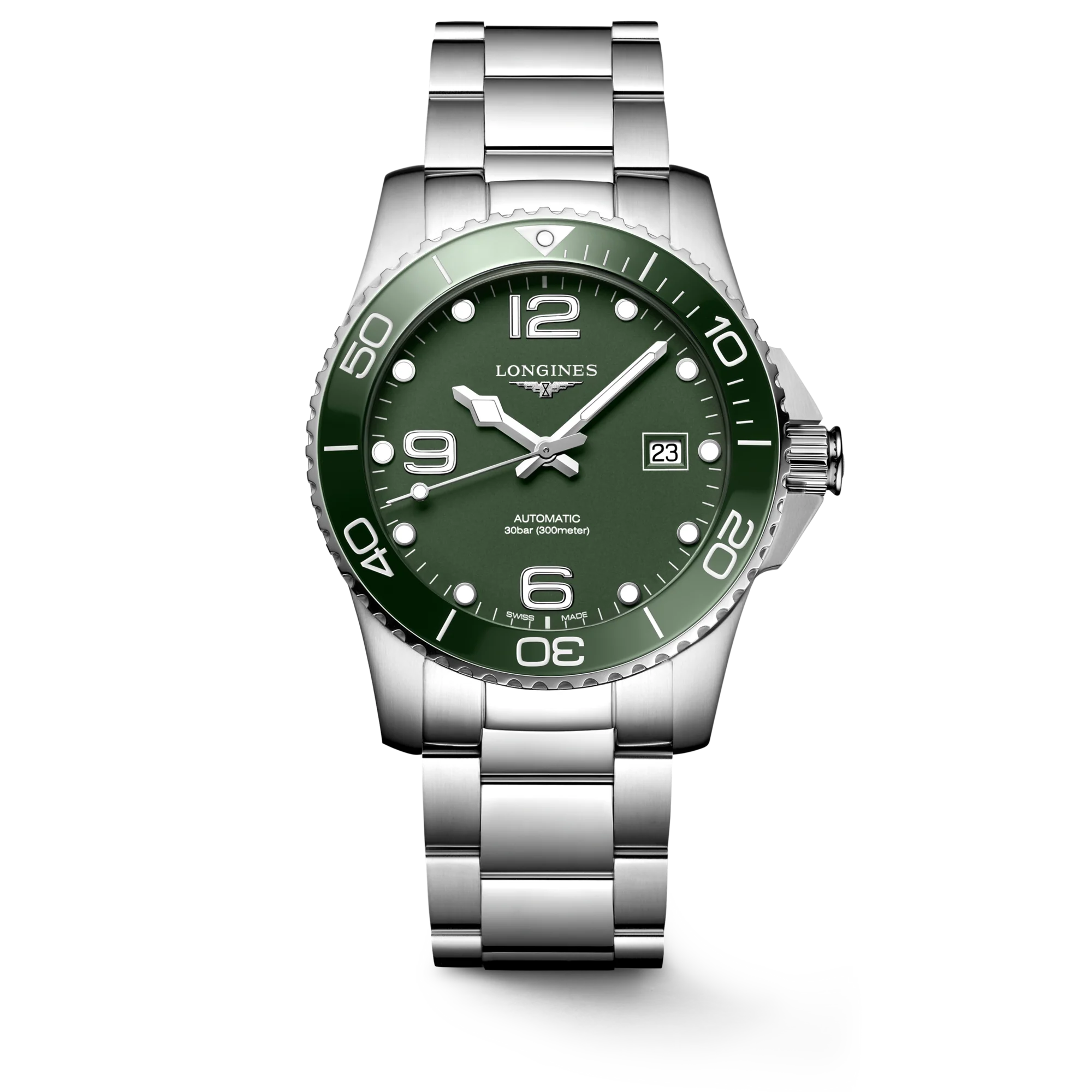 LONGINES L3.781.4.06.6 Elegant Swiss Automatic Watch Stainless Steel Case Sapphire Crystal Water Resistant