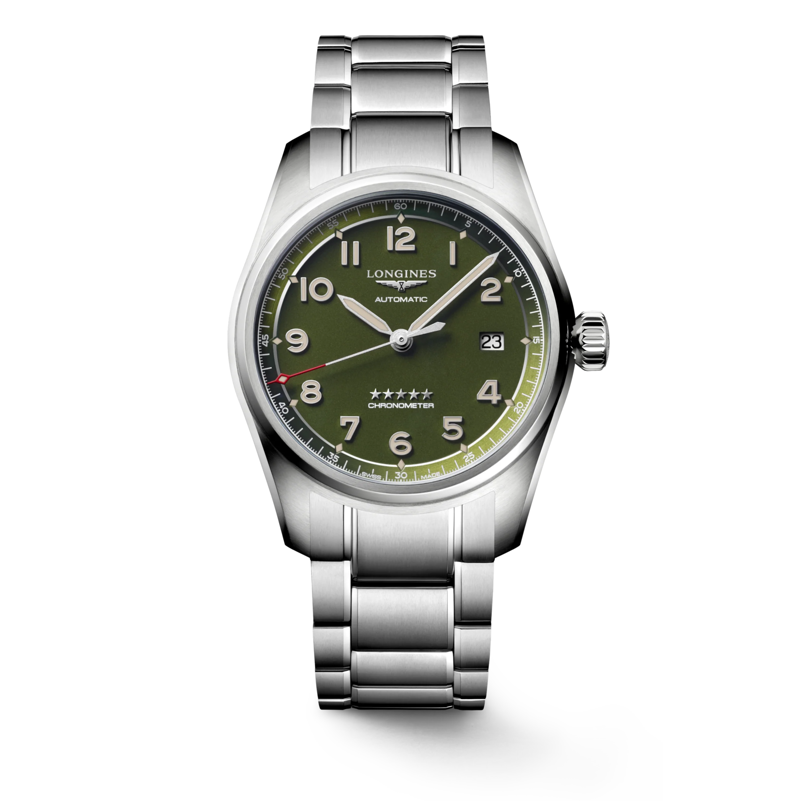 LONGINES L3.810.4.03.6 Elegant Automatic Movement Stainless Steel Case Sapphire Crystal Water Resistant 50m