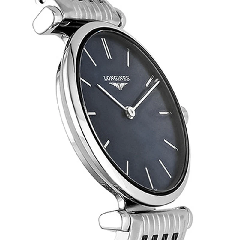 LONGINES L4.209.4.95.6 Elegant Blue Dial Stainless Steel Case 2-Year Warranty Classic Design - Image 2