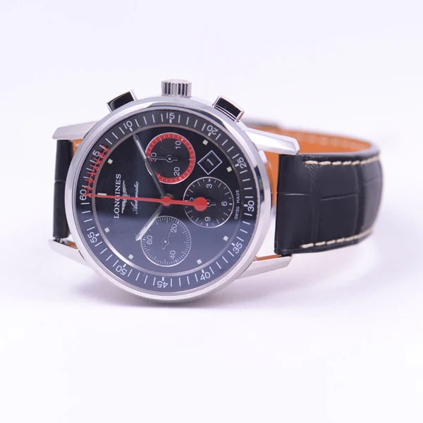 Longines L4.754.4.52.4 Men's Heritage Automatic Watch with Elegant Design, Swiss Movement, and Water Resistance for Timeless Style - Image 3