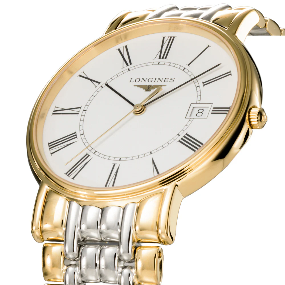 LONGINES L47902117 Elegant White Dial 2-Year Warranty Swiss Automatic Movement Stainless Steel Case - Image 2