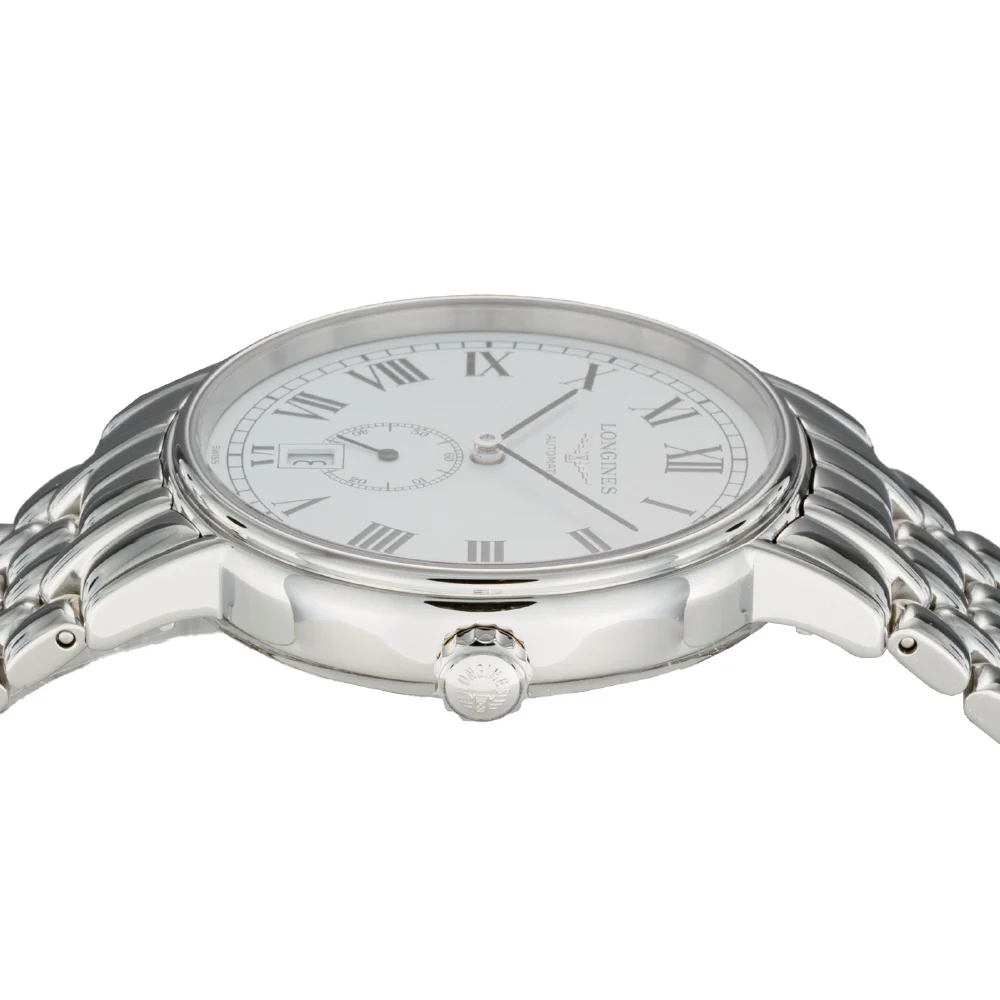 LONGINES L49044116 Elegant White Dial 5-Year Warranty Swiss Movement Classic Design - Image 4
